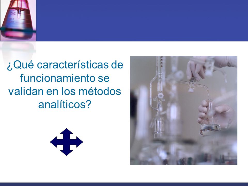 ¿Qué características de funcionamiento se validan en los métodos analíticos