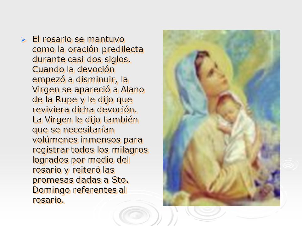 Nuestra Señora del Rosario. - ppt descargar
