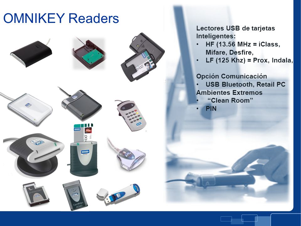 OMNIKEY Readers Lectores USB de tarjetas Inteligentes: