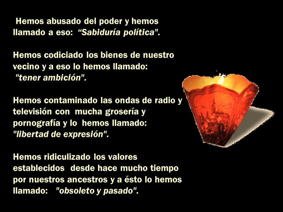 Hemos abusado del poder y hemos llamado a eso: Sabiduría política