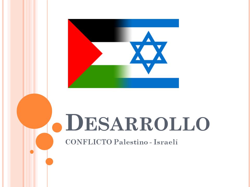 CONFLICTO Palestino - Israelí