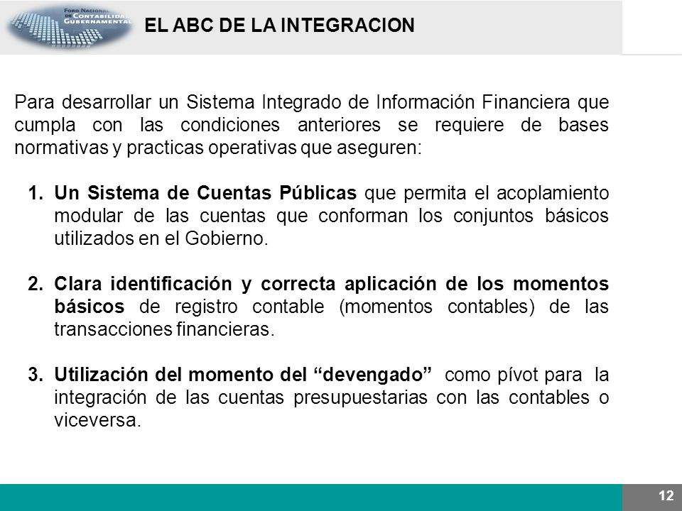 EL ABC DE LA INTEGRACION