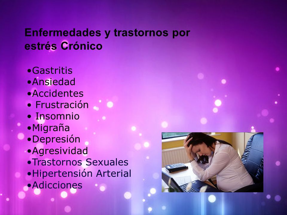 Enfermedades y trastornos por estrés Crónico