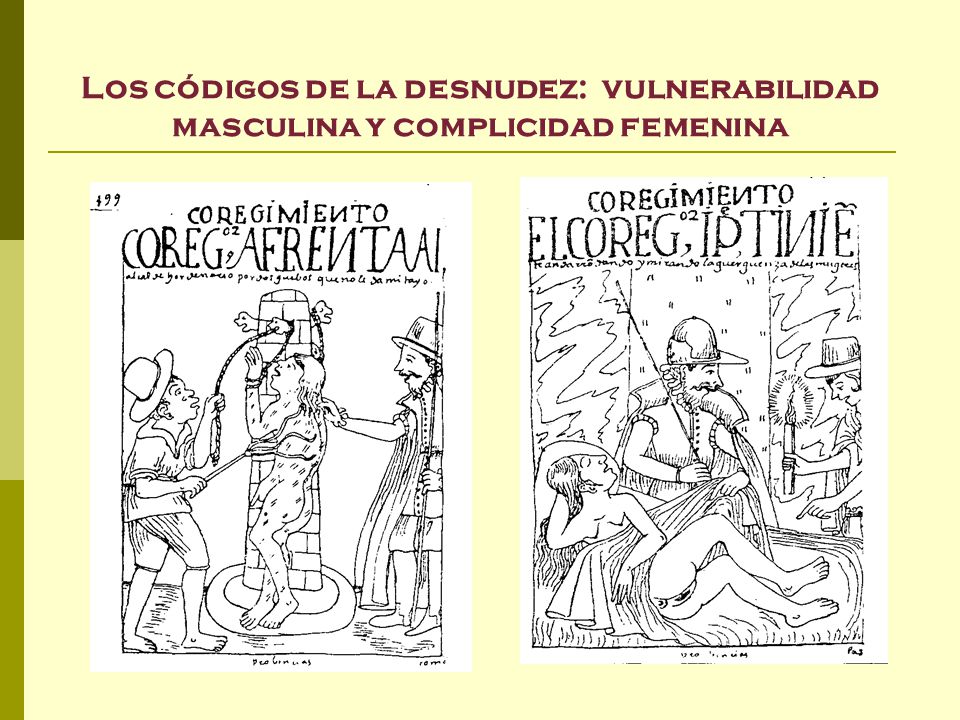 Los códigos de la desnudez: vulnerabilidad masculina y complicidad femenina