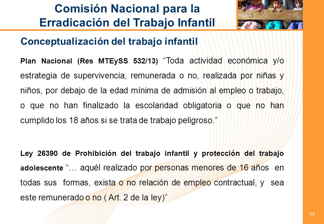 Comisión Nacional para la Erradicación del Trabajo Infantil