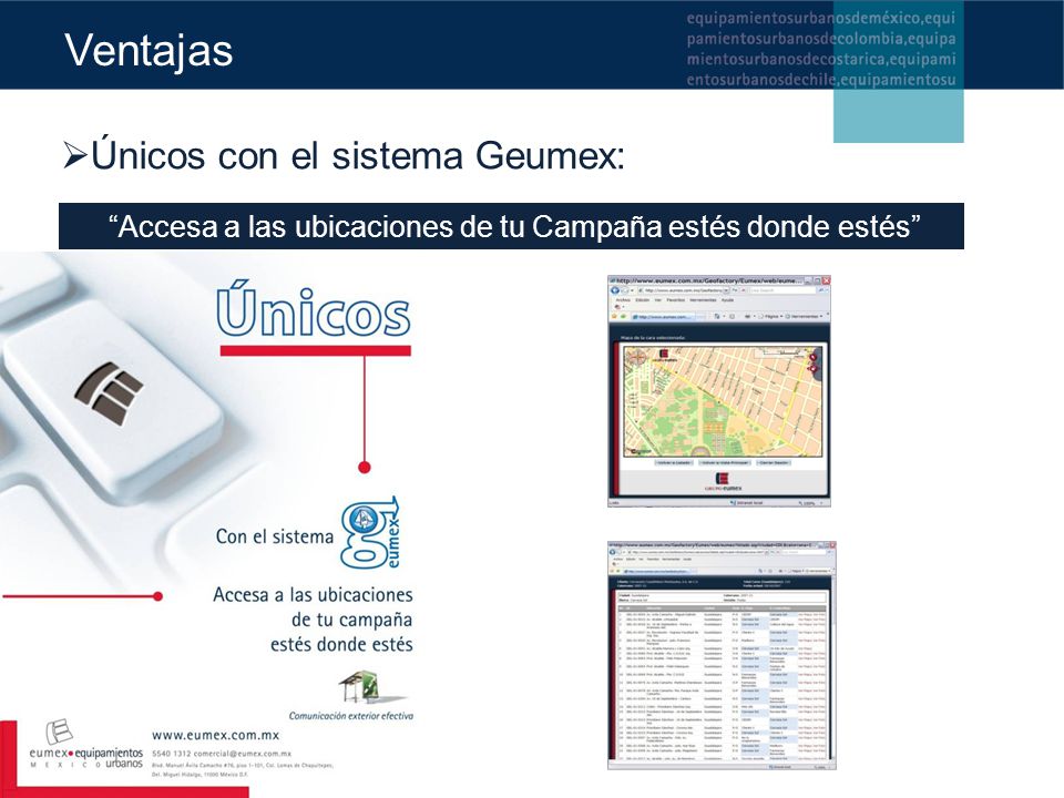 Accesa a las ubicaciones de tu Campaña estés donde estés