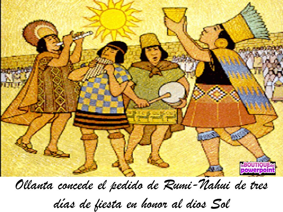 Ollanta concede el pedido de Rumi-Ñahui de tres días de fiesta en honor al dios Sol