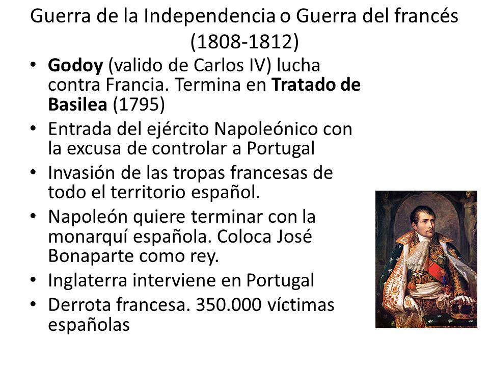 Guerra de la Independencia o Guerra del francés ( )