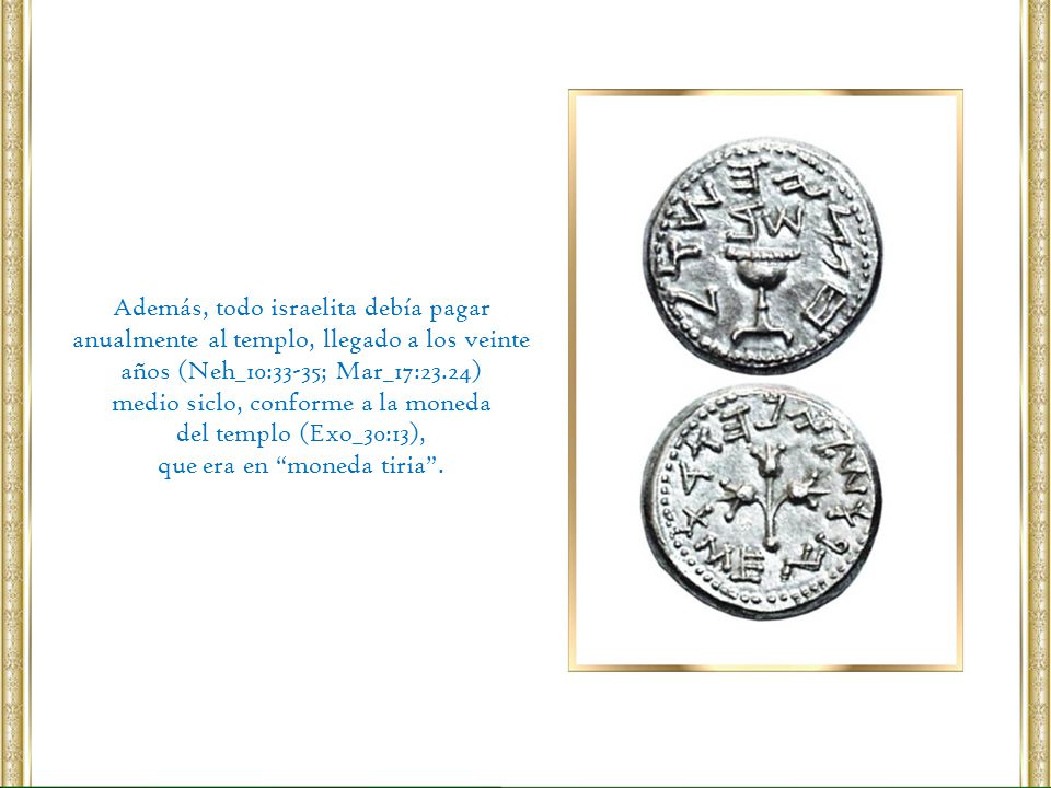 medio siclo, conforme a la moneda del templo (Exo_30:13),