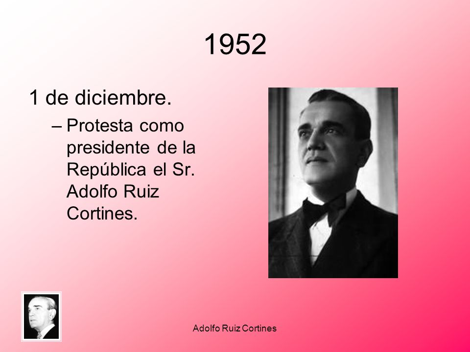 de diciembre. Protesta como presidente de la República el Sr.