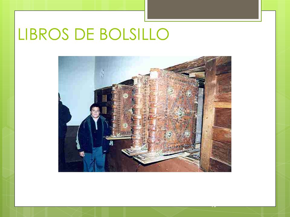 LIBROS DE BOLSILLO