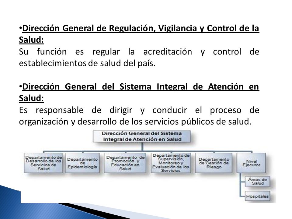 Dirección General de Regulación, Vigilancia y Control de la Salud: