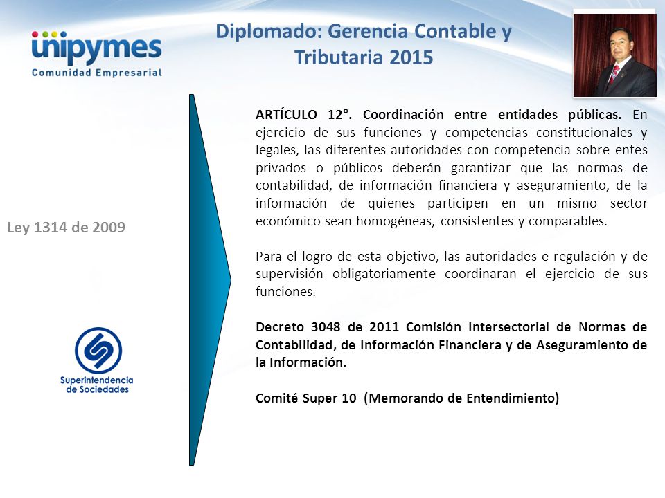 Diplomado: Gerencia Contable y Tributaria 2015