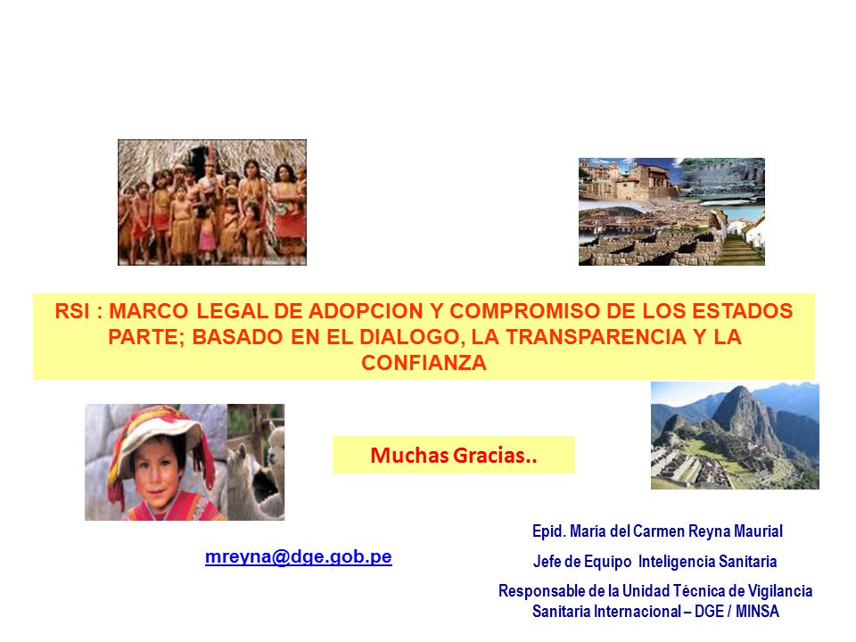 RSI : MARCO LEGAL DE ADOPCION Y COMPROMISO DE LOS ESTADOS PARTE; BASADO EN EL DIALOGO, LA TRANSPARENCIA Y LA CONFIANZA