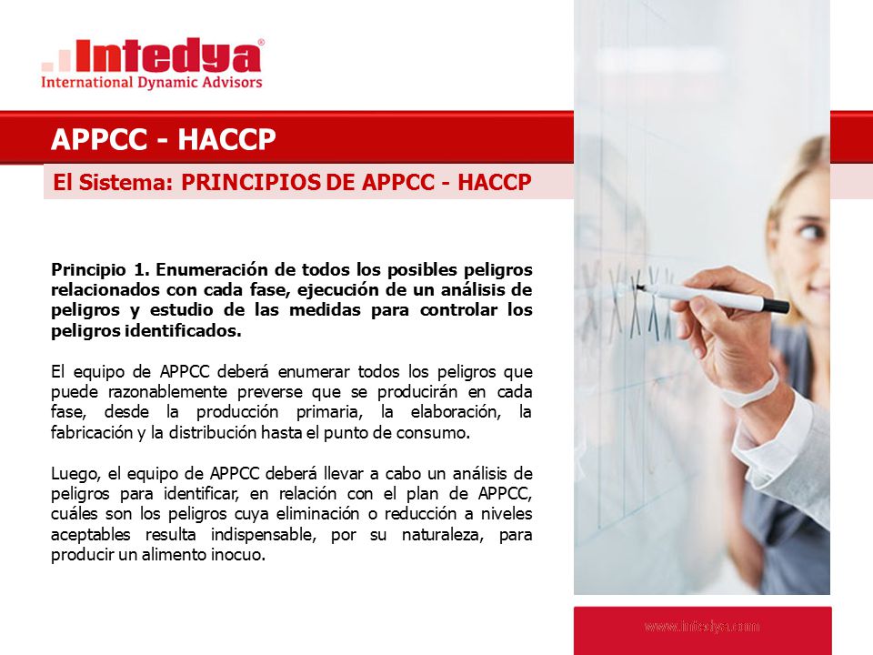 APPCC - HACCP El Sistema: PRINCIPIOS DE APPCC - HACCP QUIÉNES SOMOS