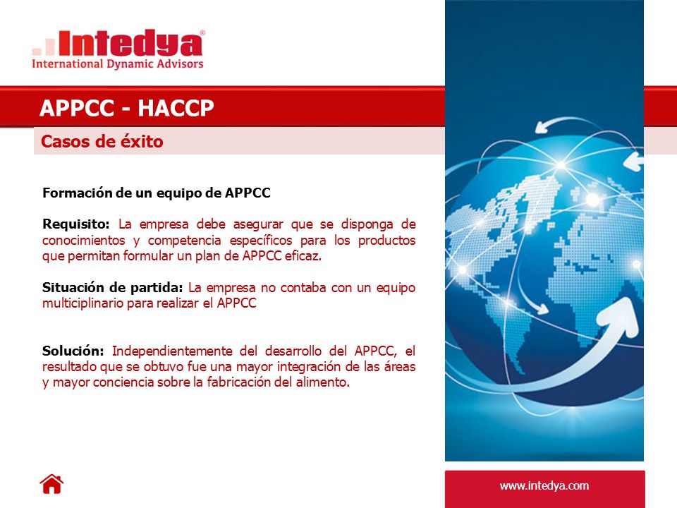 APPCC - HACCP Casos de éxito Formación de un equipo de APPCC