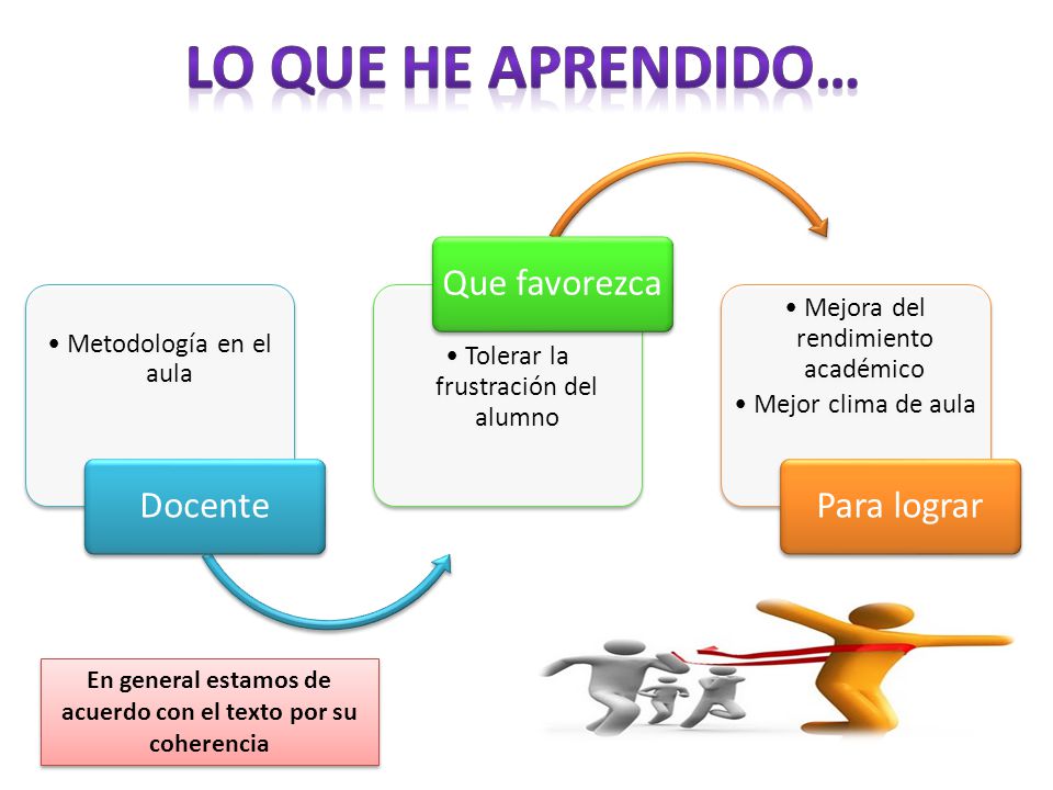 En general estamos de acuerdo con el texto por su coherencia