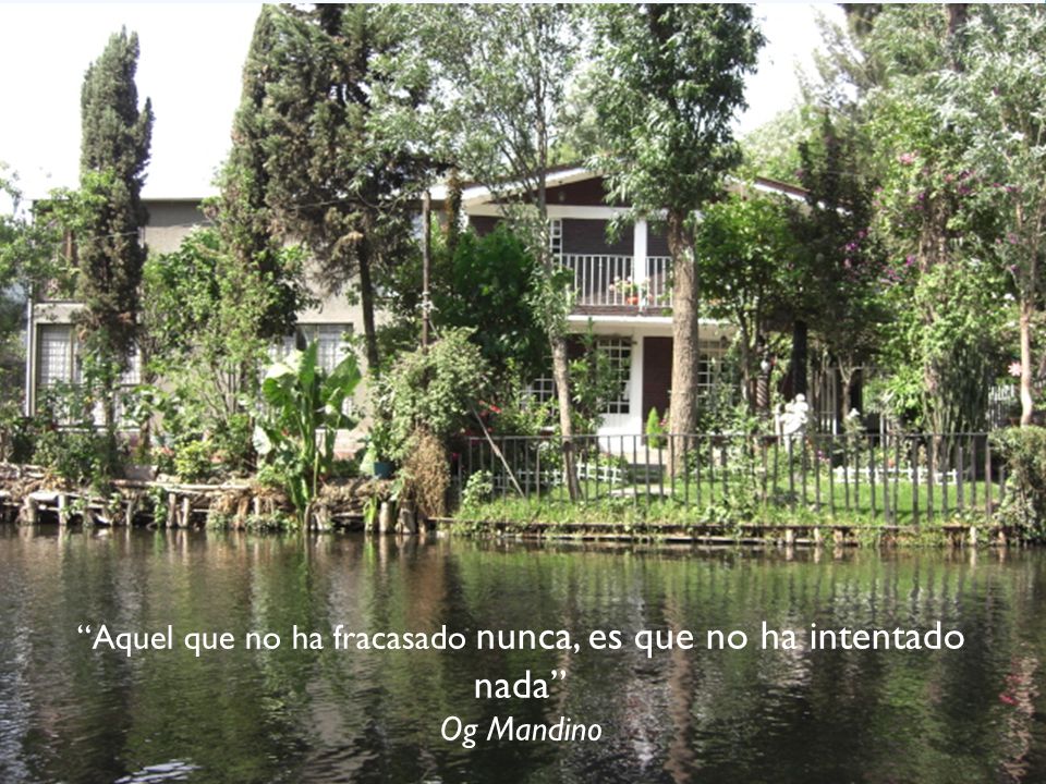 Aquel que no ha fracasado nunca, es que no ha intentado nada