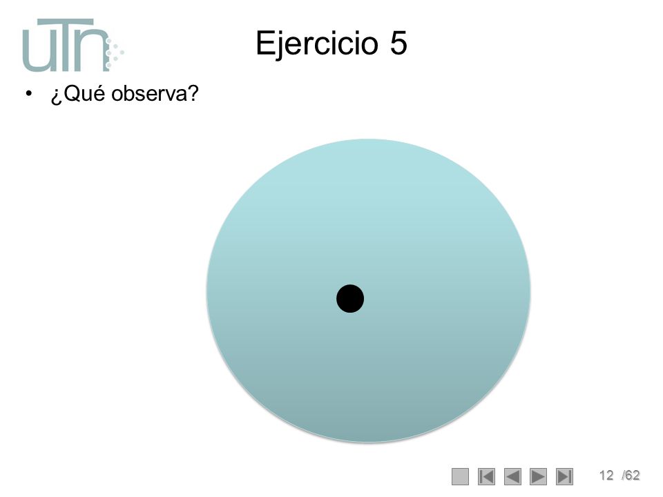 Ejercicio 5 ¿Qué observa
