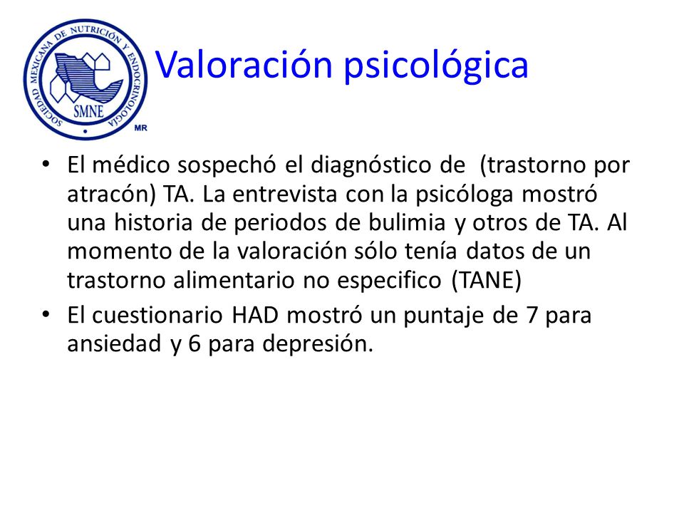 Valoración psicológica