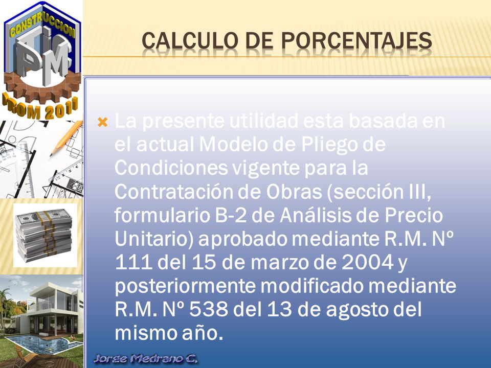 CALCULO DE PORCENTAJES
