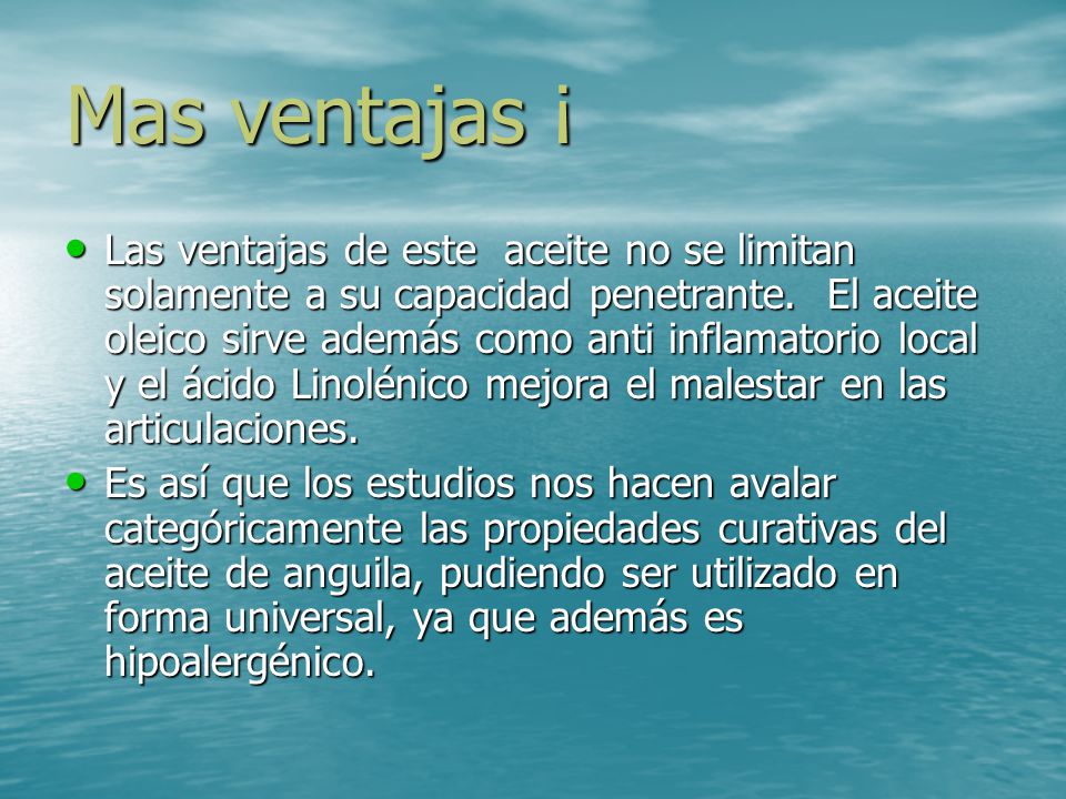 Mas ventajas ¡
