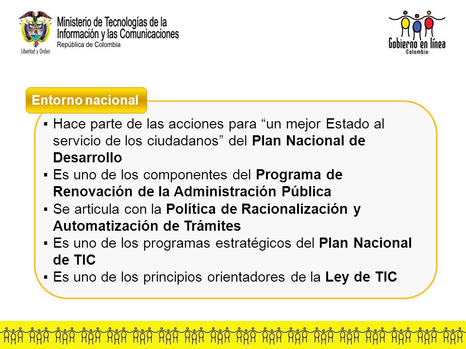 Es uno de los programas estratégicos del Plan Nacional de TIC
