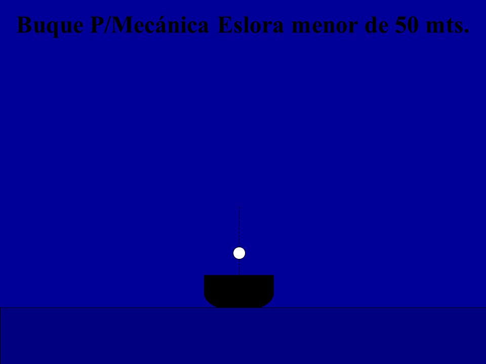 Buque P/Mecánica Eslora menor de 50 mts. 2