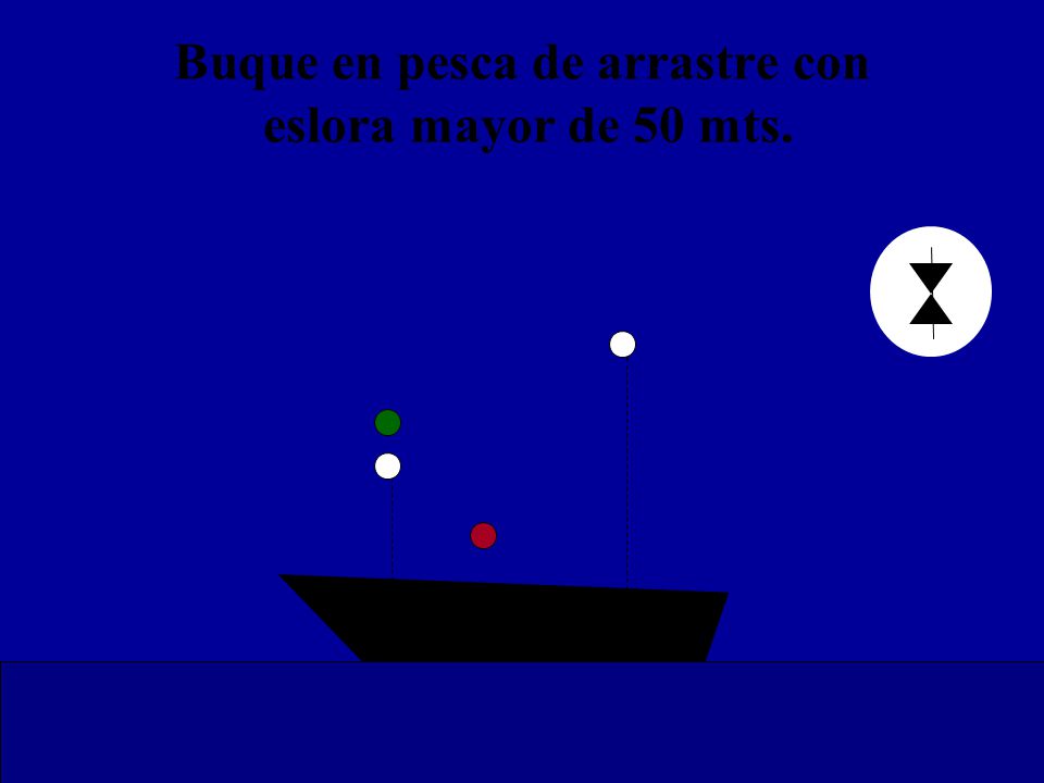 Buque en pesca de arrastre con eslora mayor de 50 mts.