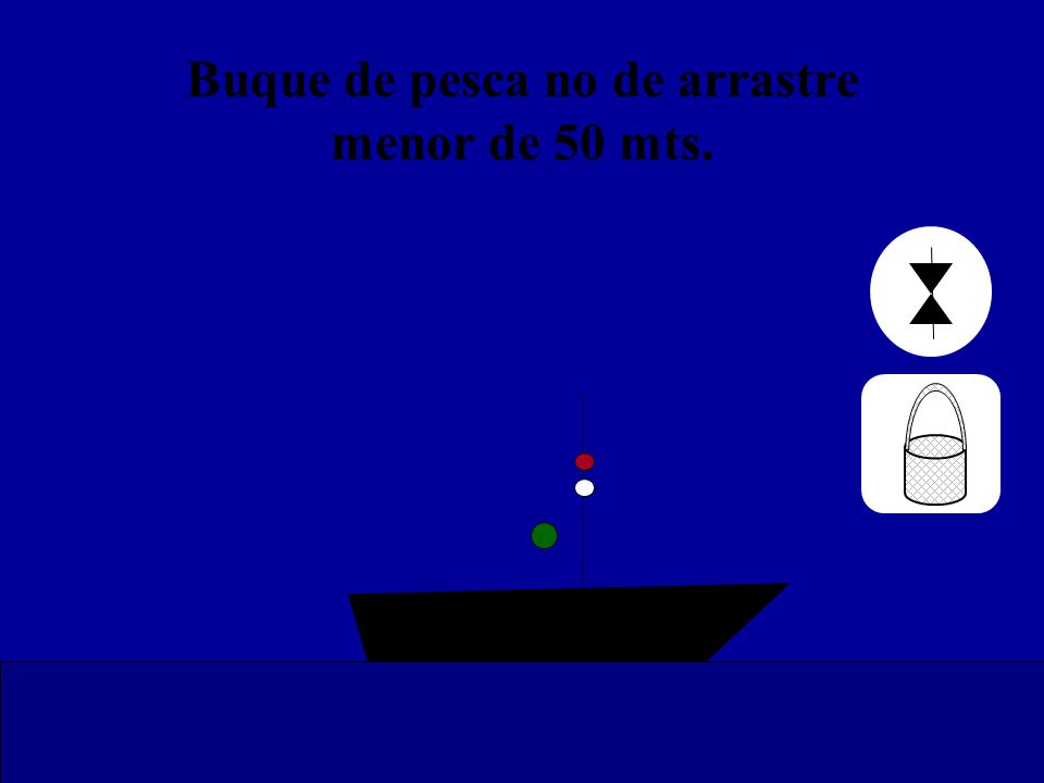 Buque de pesca no de arrastre menor de 50 mts.