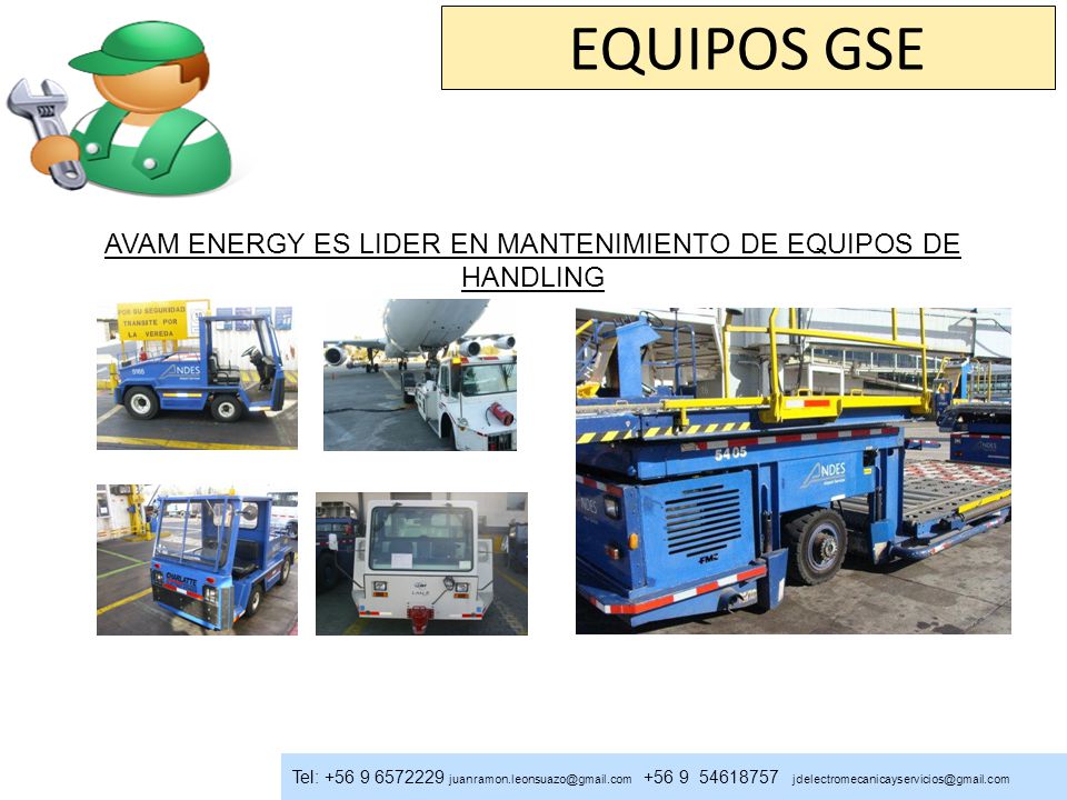 AVAM ENERGY ES LIDER EN MANTENIMIENTO DE EQUIPOS DE HANDLING