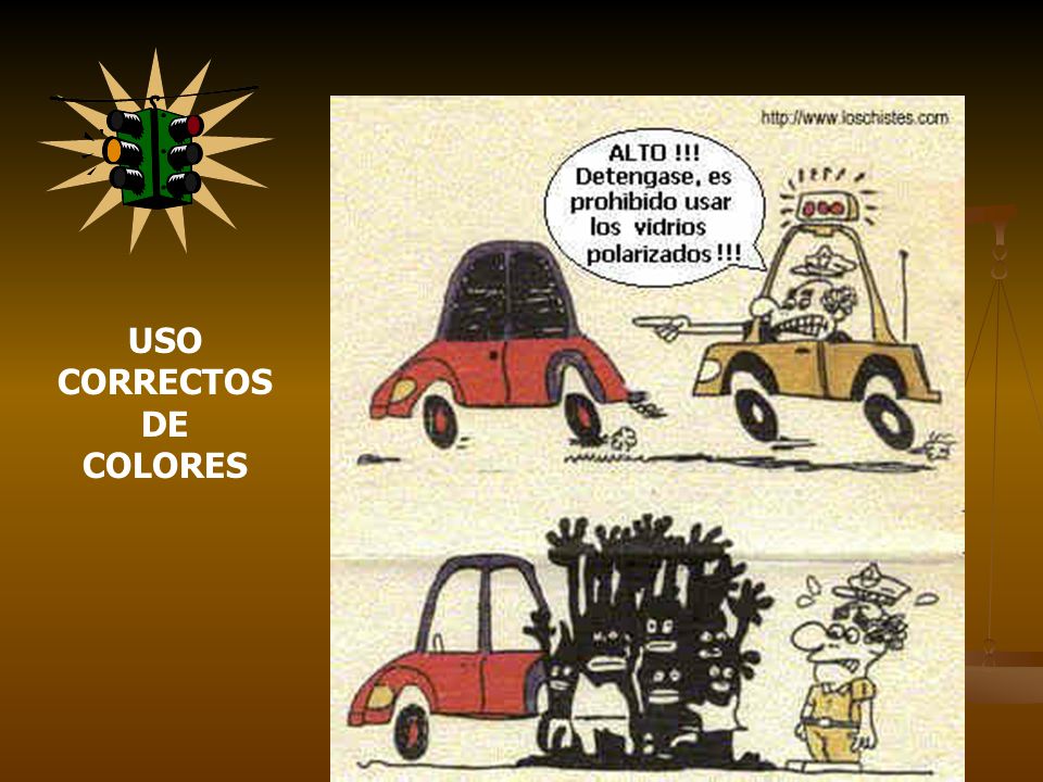 USO CORRECTOS DE COLORES