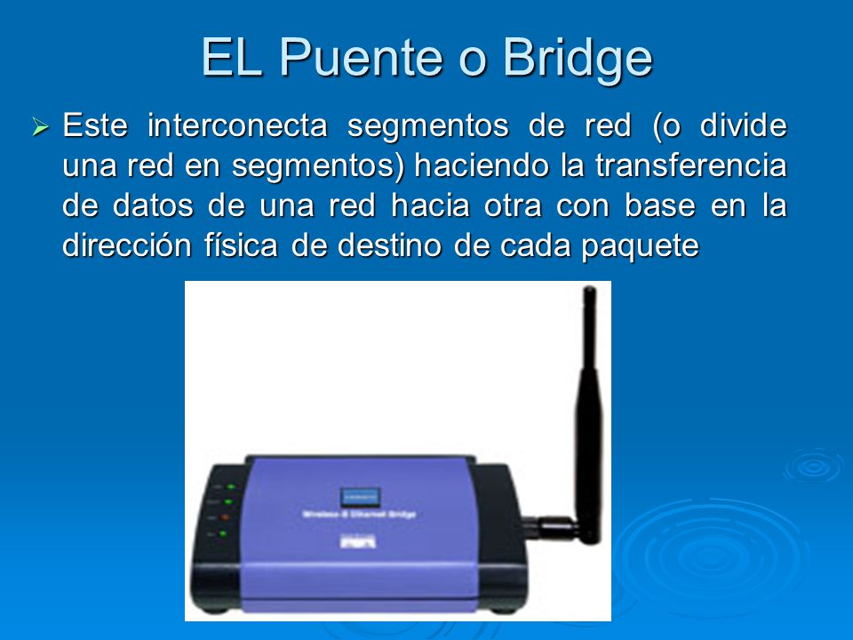 EL Puente o Bridge