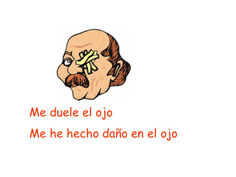 Me duele el ojo Me he hecho daño en el ojo