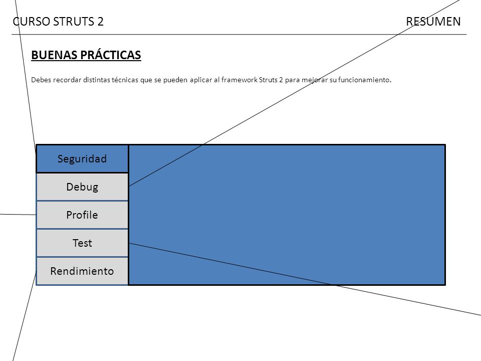 CURSO STRUTS 2 RESUMEN BUENAS PRÁCTICAS Seguridad en Struts 2