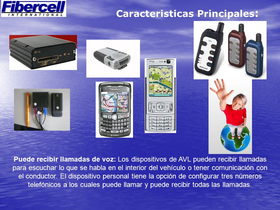 Caracteristicas Principales: