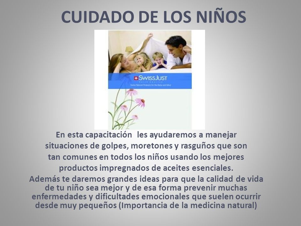 CUIDADO DE LOS NIÑOS En esta capacitación les ayudaremos a manejar