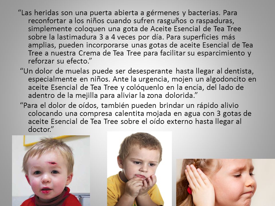 Las heridas son una puerta abierta a gérmenes y bacterias