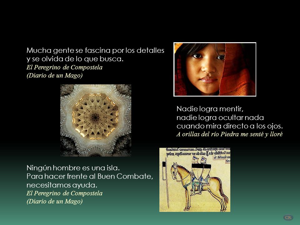 Mucha gente se fascina por los detalles y se olvida de lo que busca.