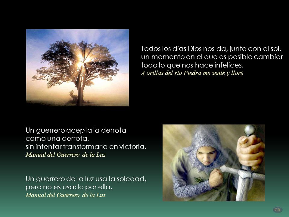 Todos los días Dios nos da, junto con el sol,