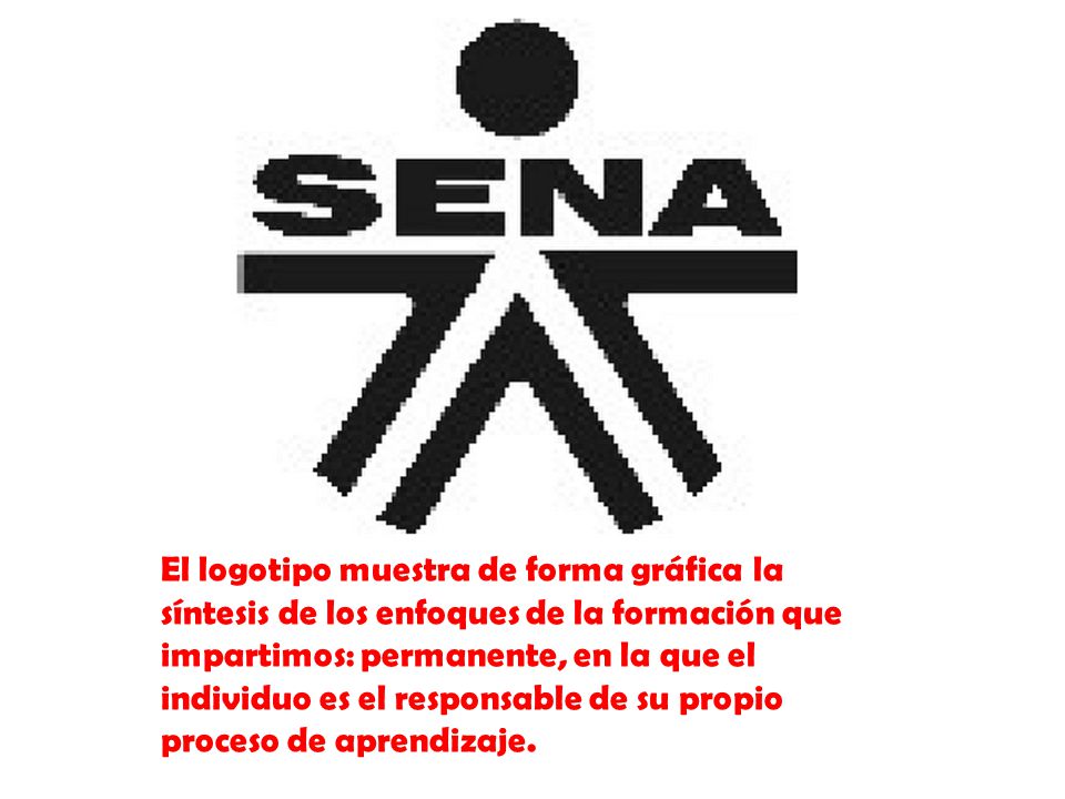El logotipo muestra de forma gráfica la síntesis de los enfoques de la formación que impartimos: permanente, en la que el individuo es el responsable de su propio proceso de aprendizaje.