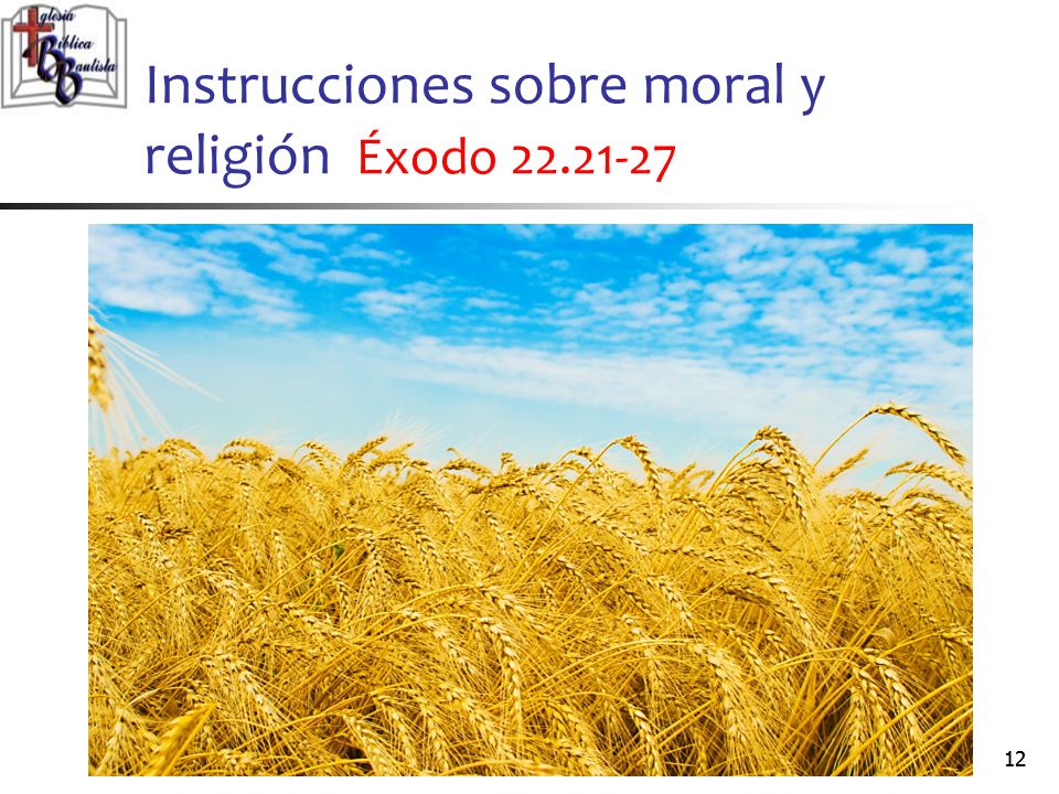 Instrucciones sobre moral y religión Éxodo