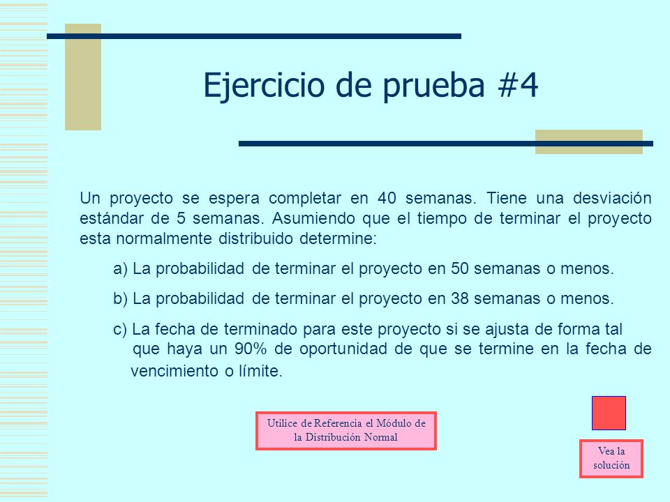 Utilice de Referencia el Módulo de la Distribución Normal