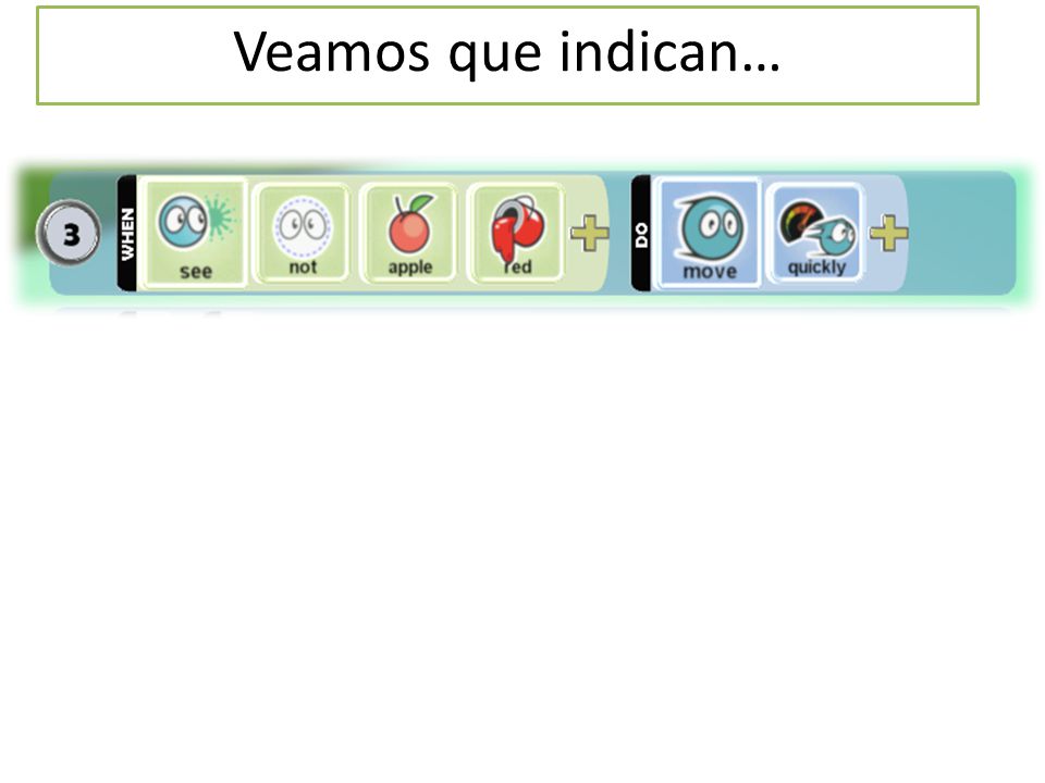 Veamos que indican…