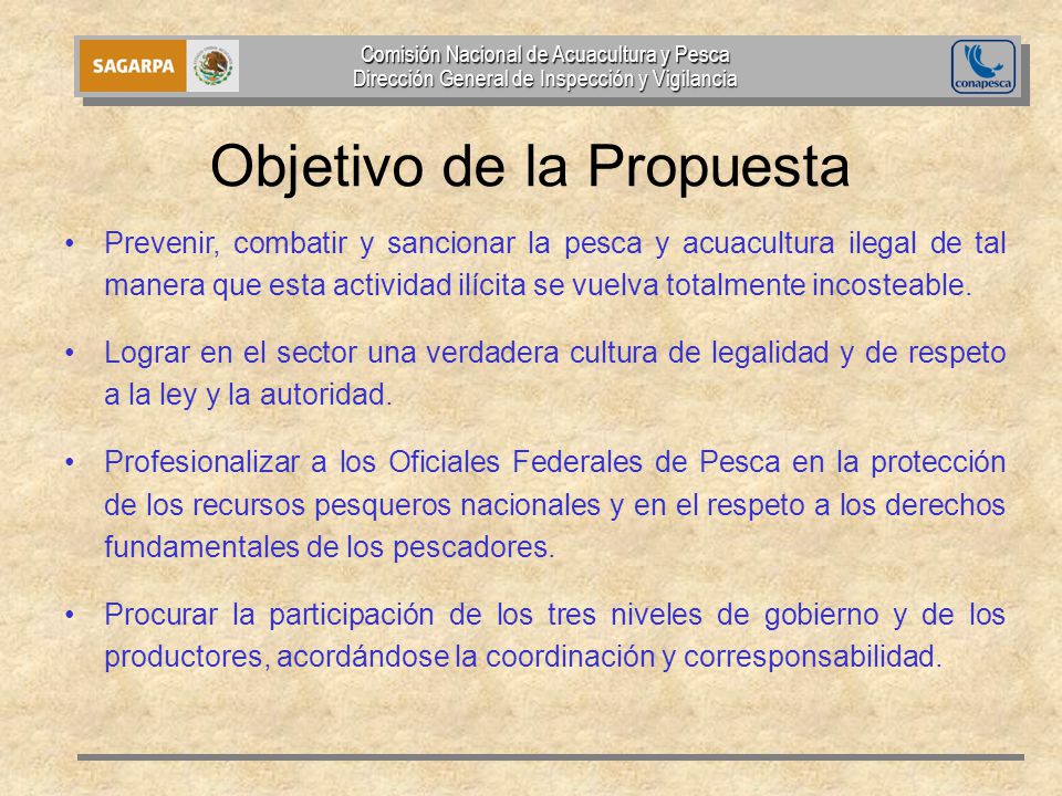 Objetivo de la Propuesta
