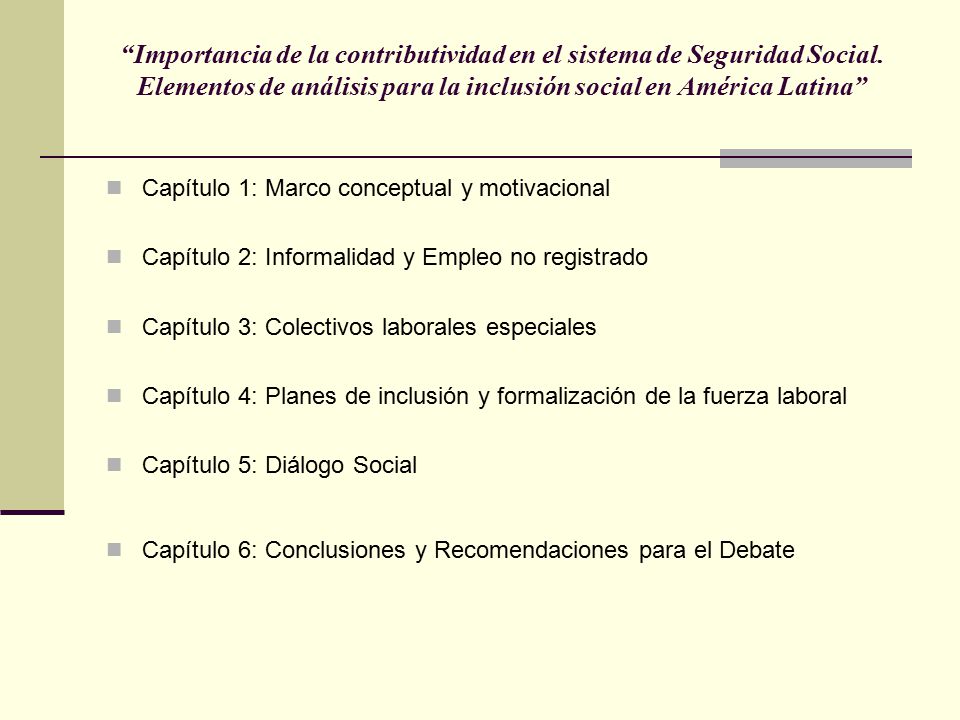 Importancia de la contributividad en el sistema de Seguridad Social