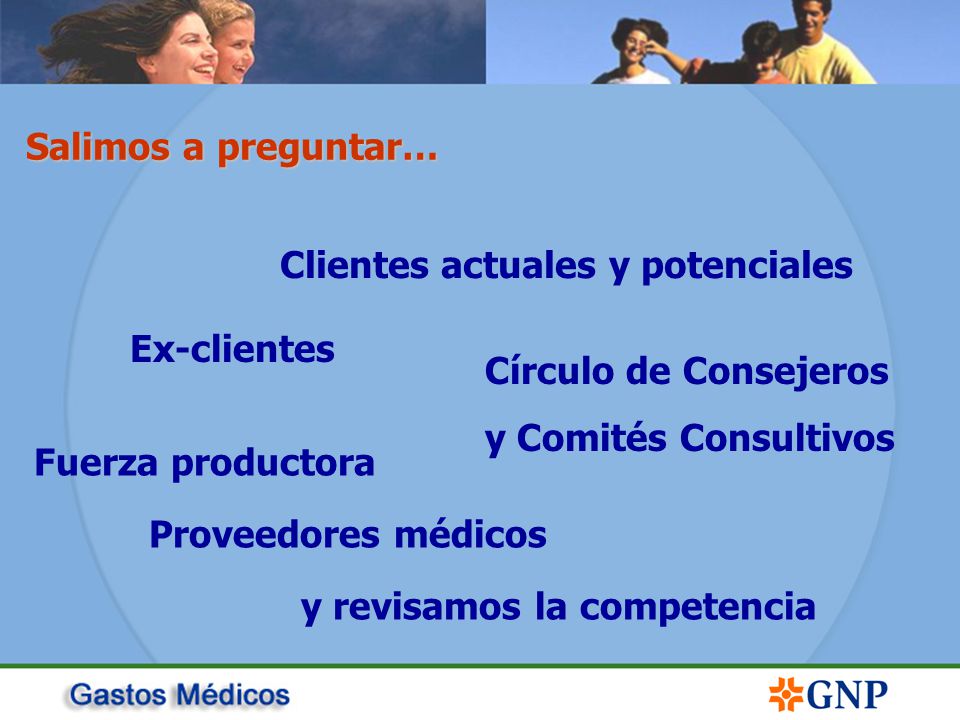 Clientes actuales y potenciales