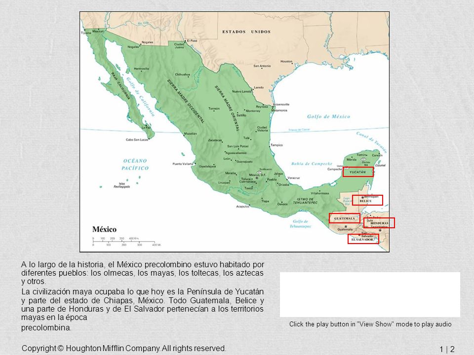 A lo largo de la historia, el México precolombino estuvo habitado por diferentes pueblos: los olmecas, los mayas, los toltecas, los aztecas y otros.