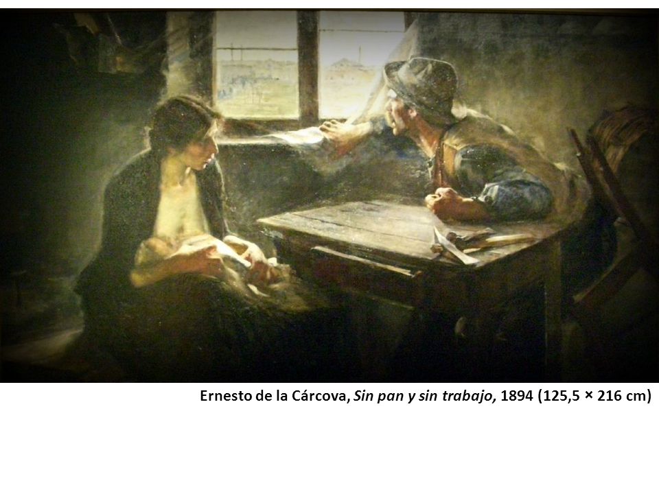 Ernesto de la Cárcova, Sin pan y sin trabajo, 1894 (125,5 × 216 cm)