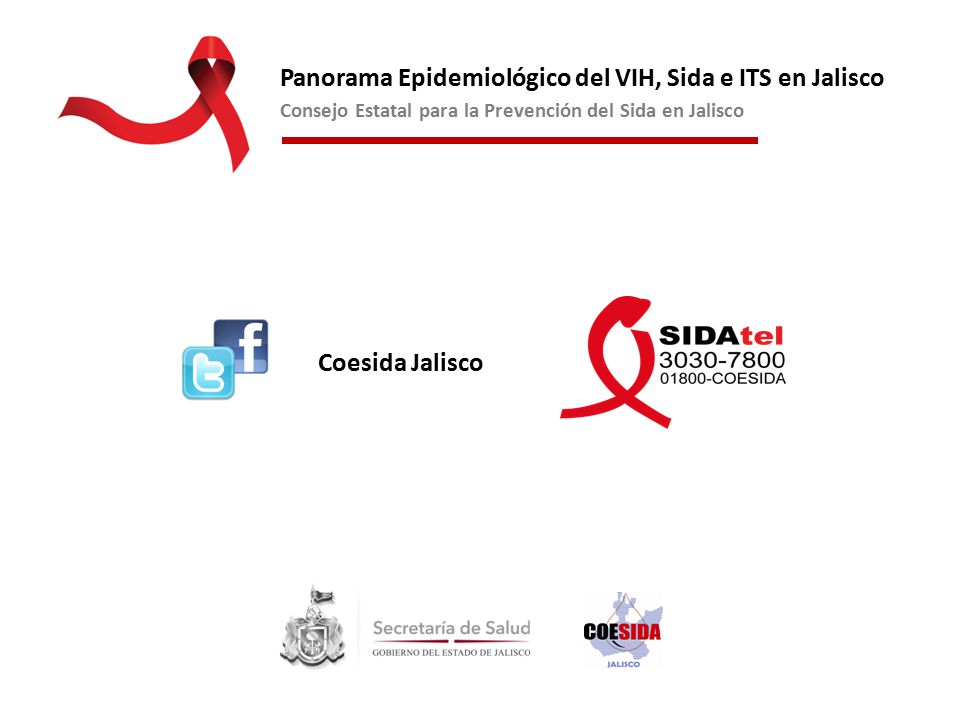 Panorama Epidemiológico del VIH, Sida e ITS en Jalisco